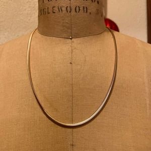 Essentials 18K Gold over Brass Snake Chain NWT